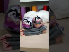 100% polyester geïmiteerd bontgarens voor het maken van Warn en Soft Sweaters